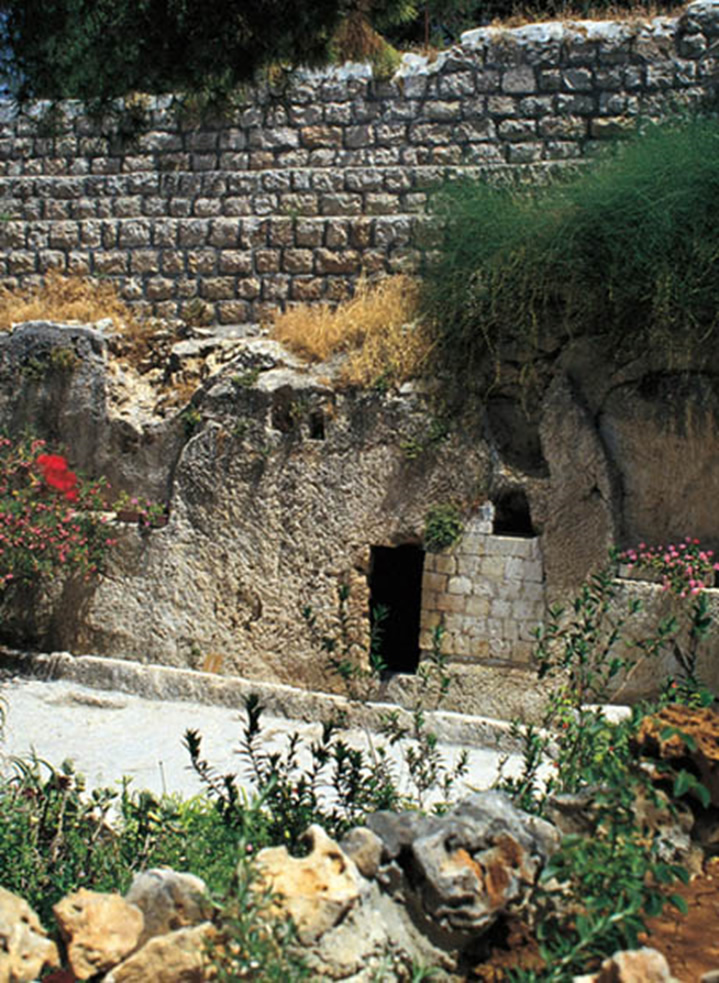 Posible sepulcro de Jesucristo en José de Arimatea.